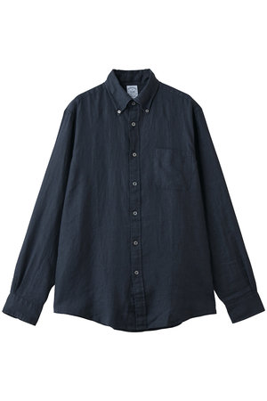 ブルックス ブラザーズ/Brooks Brothersの【MEN】アイリッシュリネン ソリッド カジュアルシャツ Regular Fit(110400/110403)