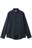 【MEN】アイリッシュリネン ソリッド カジュアルシャツ Regular Fit