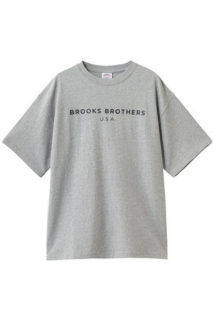 ブルックス ブラザーズ/Brooks Brothersの【UNISEX】◆オンラインストア限定◆LOGO Series　コットン　ロゴプリント　クルーネック　Tシャツ(110100/110102)