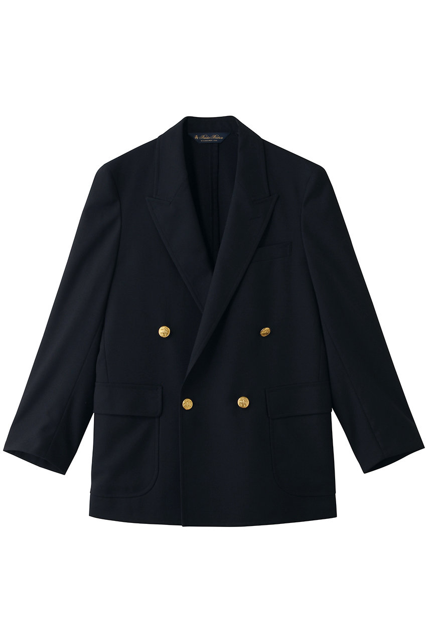 【MEN】◆オンラインストア限定◆コンバットウール　ダブル４釦ブレザー　Traditional