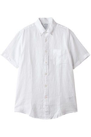 ブルックス ブラザーズ/Brooks Brothersの【MEN】アイリッシュリネン　ショートスリーブ　スポーツシャツ　Regular Fit(110400/110402)