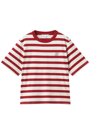 ブルックス ブラザーズ/Brooks Brothersの【Double B Collection】コットン　BBロゴ　マリナーストライプ　ヘビーウェイトTシャツ(110100/110102)