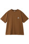 【MEN】◆オンラインストア限定◆USAコットンジャージー　ビッグGFロゴ　Tシャツ ブルックス ブラザーズ/Brooks Brothers ブラウン