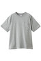 【MEN】◆オンラインストア限定◆USAコットンジャージー　ヘビーウェイト　ミニロゴ　ポケットTシャツ ブルックス ブラザーズ/Brooks Brothers グレー
