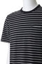 【MEN】コットン　GFロゴ　マリナーストライプ　ポケットTシャツ ブルックス ブラザーズ/Brooks Brothers