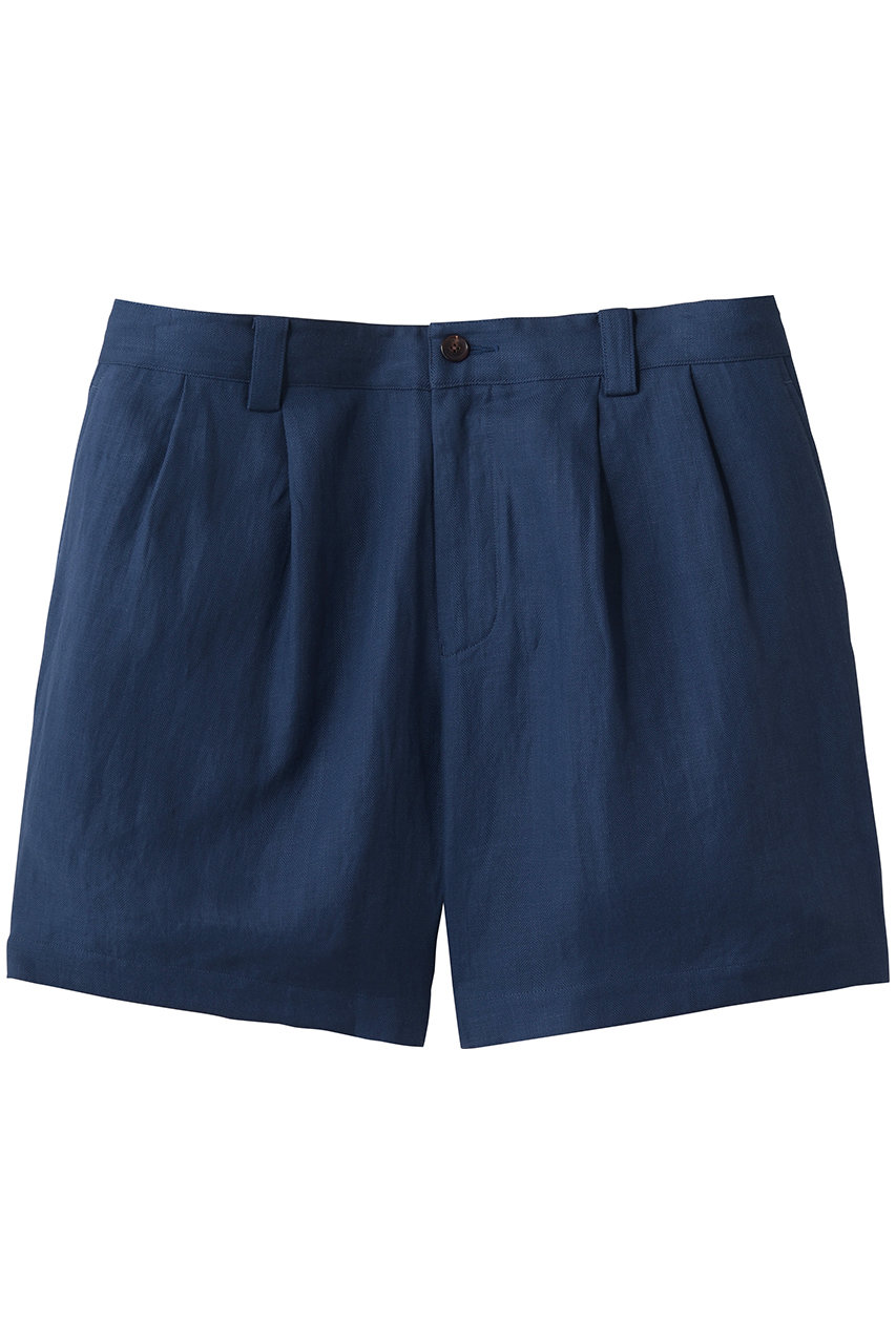 ブルックス ブラザーズ/Brooks Brothersの【MEN】リヨセル／リネン　ヘリンボーン　ショーツ(ネイビー/330002224)