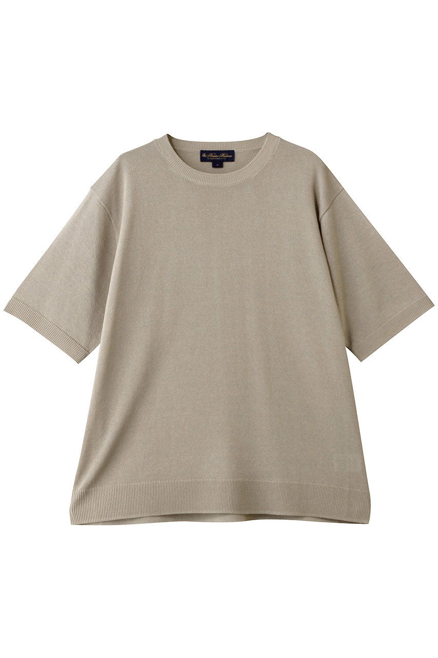 ブルックス ブラザーズ/Brooks Brothersの【MEN】◆オンラインストア限定◆ ペーパーヤーン　クルーネック　ショートスリーブセーター(ベージュ/330002445)