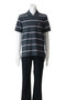 【MEN】コットン　ストレッチピケ　GFロゴ　マルチストライプ　ポロシャツ　Slim Fit ブルックス ブラザーズ/Brooks Brothers