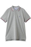 【MEN】コットン　ストレッチピケ　GFロゴ　ティップド　ポロシャツ　Slim Fit