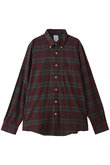 【MEN】コットン　マドラスチェック　カジュアルシャツ　Regular Fit