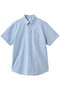 【MEN】コットン　オックスフォード　ショートスリーブ　フライデーシャツ ブルックス ブラザーズ/Brooks Brothers ライトブルー