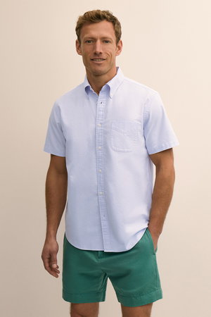 ブルックス ブラザーズ/Brooks Brothersの【MEN】コットン　オックスフォード　ショートスリーブ　フライデーシャツ(110400/110402)