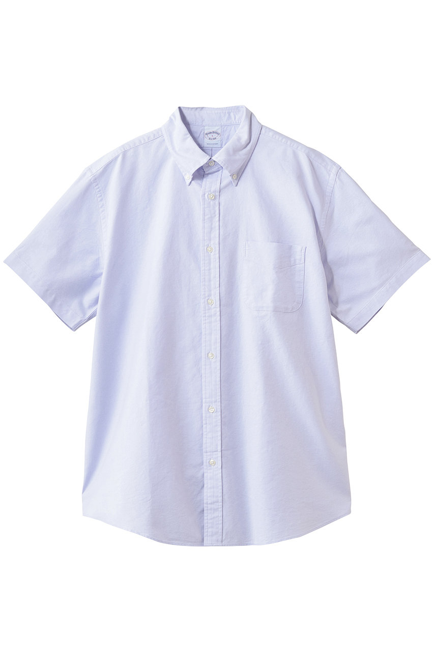 ブルックス ブラザーズ/Brooks Brothersの【MEN】コットン　オックスフォード　ショートスリーブ　フライデーシャツ(ライトパープル/100227073)