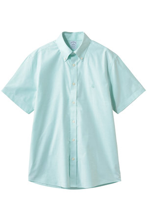 ブルックス ブラザーズ/Brooks Brothersの【MEN】ノンアイロン　ストレッチオックスフォード　GFロゴ　シーズナルカラー　ショートスリーブスポーツシャツ　Regular Fit(110400/110402)