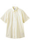 【MEN】ノンアイロン　ストレッチオックスフォード　GFロゴ　シーズナルカラー　ショートスリーブスポーツシャツ　Regular Fit ブルックス ブラザーズ/Brooks Brothers ライトイエロー