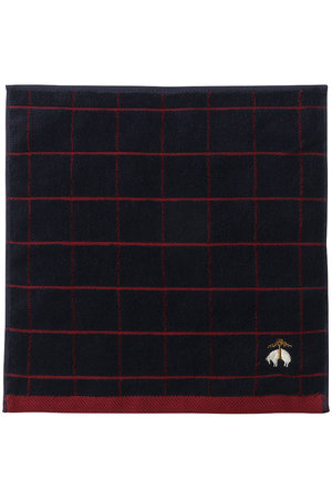 ブルックス ブラザーズ/Brooks Brothersの【UNISEX】スーピマコットン ウィンドウペイン ミニタオル(149900/149903)