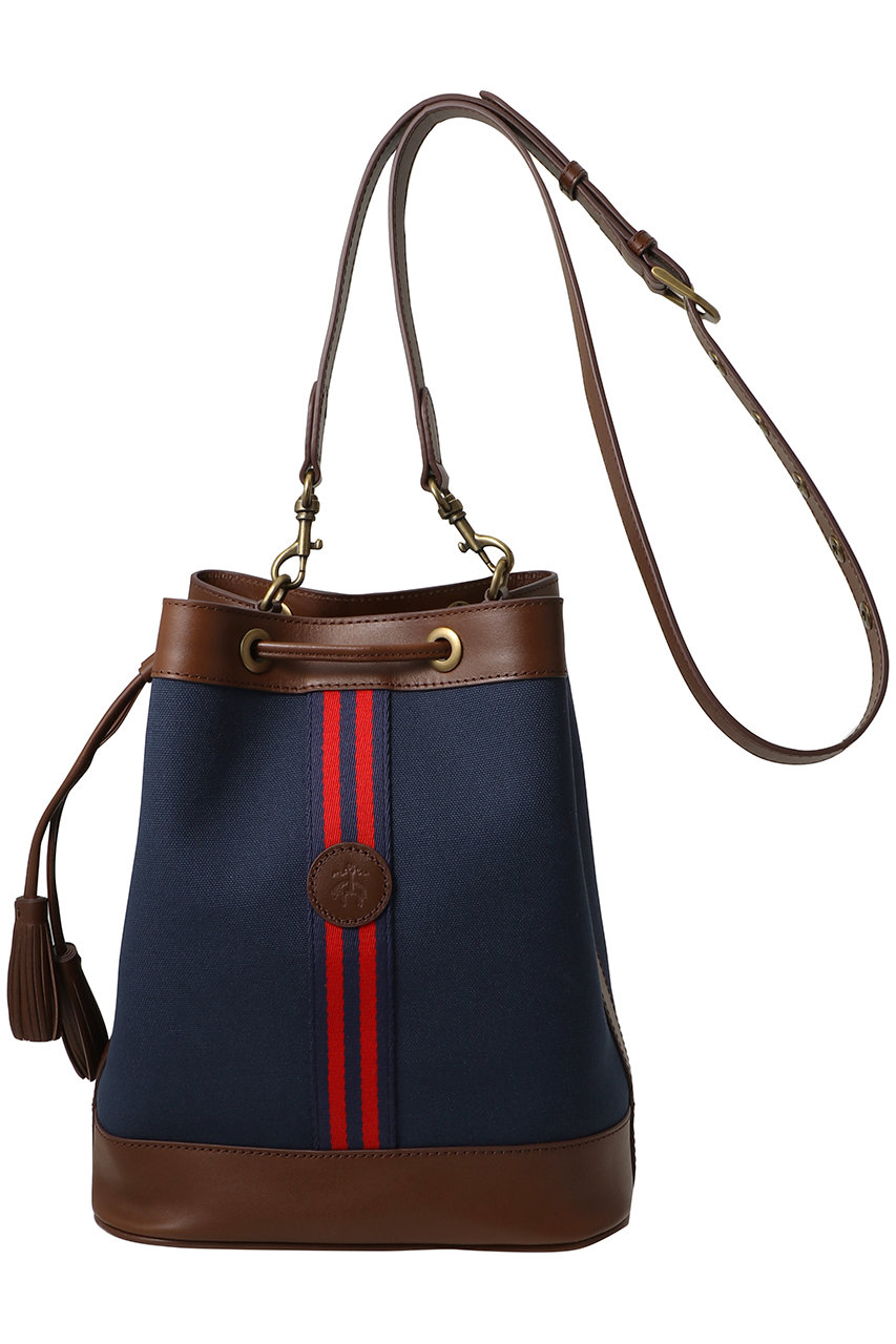 ブルックス ブラザーズ/Brooks Brothersのコットンキャンバス バケットバッグ(ネイビー/100211876)