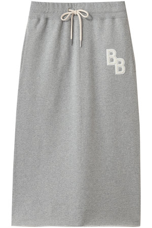 ブルックス ブラザーズ/Brooks Brothersのコットンフレンチテリー BBロゴ ミディスカート(110700/110702)