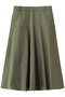 ストレッチコットンサテン　Aラインスカート ブルックス ブラザーズ/Brooks Brothers オリーブ