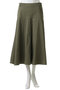ストレッチコットンサテン　Aラインスカート ブルックス ブラザーズ/Brooks Brothers