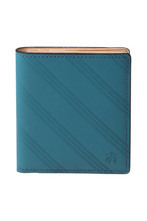 ブルックス ブラザーズ/Brooks Brothersの【MEN】カウレザー　BB#1ストライプ　2フォールドウォレット(120700/120701)