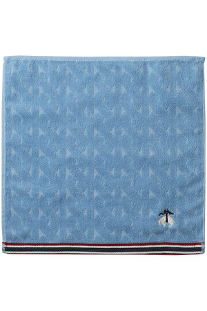 ブルックス ブラザーズ/Brooks Brothersの【MEN】スーピマコットン　GFロゴ　ケーブル　ミニタオル(149900/149903)