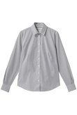 ストレッチコットン　ドビー　ストライプシャツ　Fitted Fit