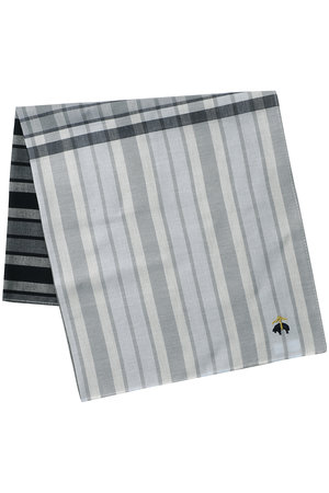 ブルックス ブラザーズ/Brooks Brothersの【MEN】コットン　GFロゴ　プラッド　ハンカチ(149900/149903)