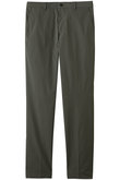 【MEN】ポリエステル　ストレッチポプリン　プレーンフロント　チノパンツ　Slim