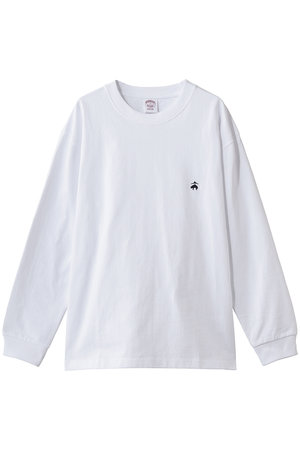 ブルックス ブラザーズ/Brooks Brothersの【MEN】USAコットンジャージー ヘビーウェイト GFロゴ ロングスリーブ Tシャツ(110100/110103)