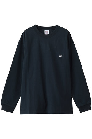 ブルックス ブラザーズ/Brooks Brothersの【MEN】USAコットンジャージー ヘビーウェイト GFロゴ ロングスリーブ Tシャツ(110100/110103)