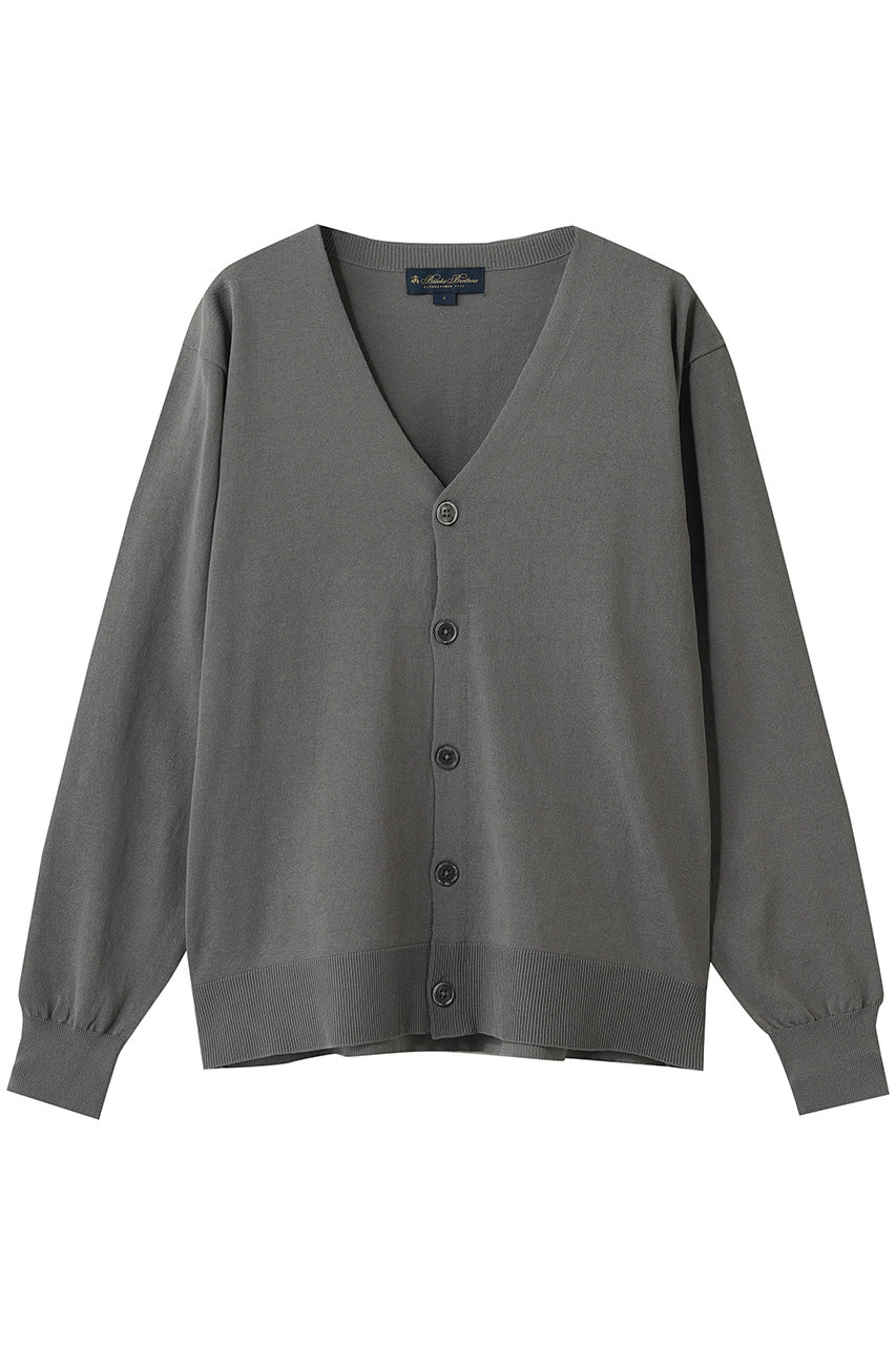 ブルックス ブラザーズ/Brooks Brothersの【MEN】◆オンラインストア限定◆ギマコットン Vネックカーディガン(グレー/330001055)