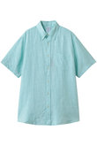 【MEN】アイリッシュリネン　ショートスリーブ　カジュアルシャツ　Regular Fit