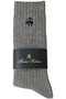 【MEN】GF コットンブレンド クルーソックス ブルックス ブラザーズ/Brooks Brothers グレー