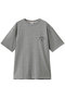 【MEN】USAコットンジャージー　ヘビーウェイト　グラフィックロゴ　Tシャツ ブルックス ブラザーズ/Brooks Brothers グレー