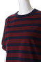 【Double B Collection】　コットン　BBロゴ　マリナーストライプ　ヘビーウェイトTシャツ ブルックス ブラザーズ/Brooks Brothers