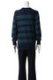 【MEN】スーピマコットン　トリプルストライプ　サドルショルダー　クルーネックセーター ブルックス ブラザーズ/Brooks Brothers