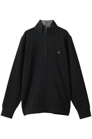 ブルックス ブラザーズ/Brooks Brothersの【MEN】ロングスリーブ GFロゴ ハーフジップ モックネックプルオーバー(110100/110103)