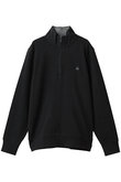 【MEN】ロングスリーブ GFロゴ ハーフジップ モックネックプルオーバー