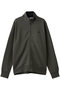 【MEN】コットン／ポリエステル　GFロゴ　ダブルフェイス　モックネック　フルジップ ブルックス ブラザーズ/Brooks Brothers チャコール