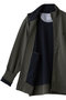 【MEN】コットン／ポリエステル　GFロゴ　ダブルフェイス　モックネック　フルジップ ブルックス ブラザーズ/Brooks Brothers