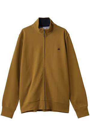 ブルックス ブラザーズ/Brooks Brothersの【MEN】コットン／ポリエステル　GFロゴ　ダブルフェイス　モックネック　フルジップ(110100/110103)