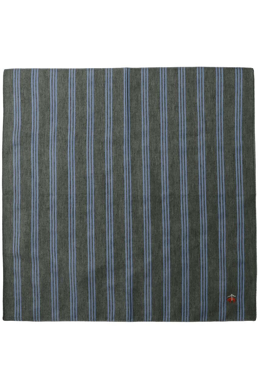 Brooks Brothers 【MEN】コットン BB#10ストライププリント ハンカチ (グリーン, ONE SIZE) ブルックス ブラザーズ ELLE SHOP