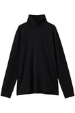 【MEN】スーピマコットンストレッチ タートルネックニットシャツ