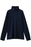 【MEN】スーピマコットンストレッチ タートルネックニットシャツ