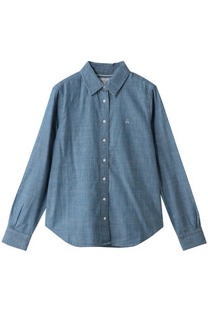 ブルックス ブラザーズ/Brooks Brothersのコットン　GFロゴ　シャンブレーシャツ　Classic Fit(110400/110403)