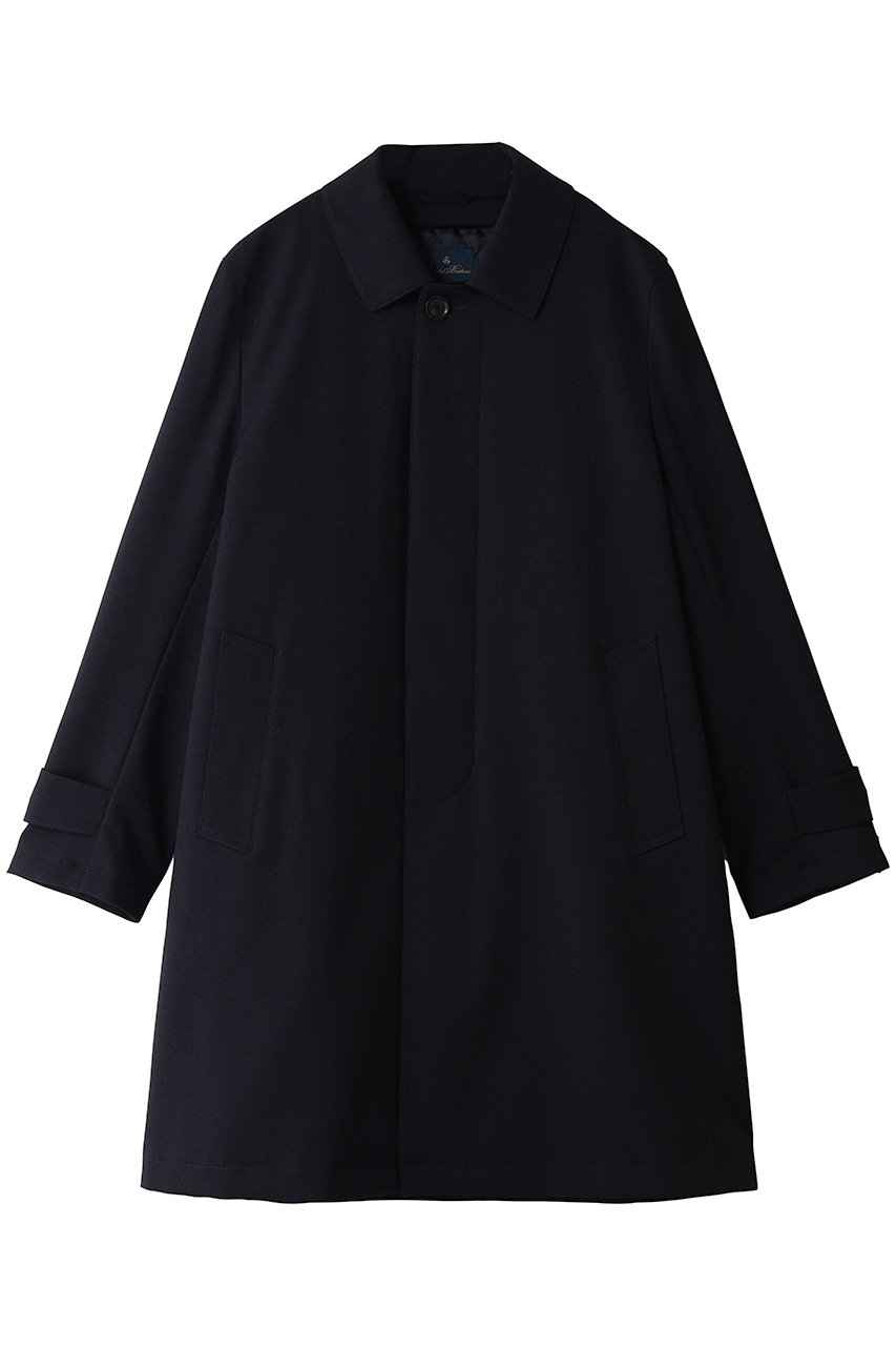 Brooks Brothers 【MEN】ポリエステル 2レイヤー バルカラーコート (ネイビー, M) ブルックス ブラザーズ ELLE SHOP