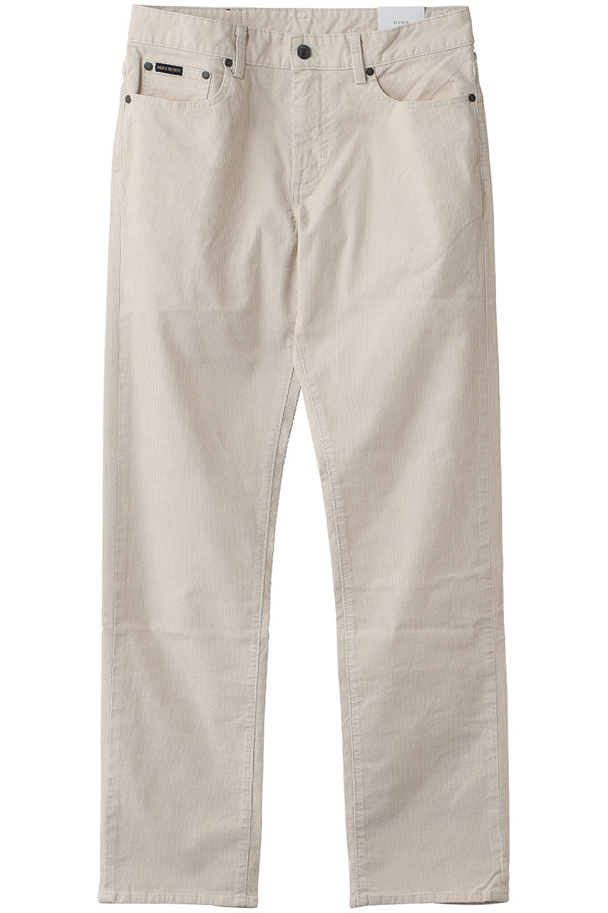 Brooks Brothers 【MEN】ストレッチコットン 15-Waleコーデュロイ ５ポケットパンツ Regular Fit (アイボリー, 30inch) ブルックス ブラザーズ ELLE SHOP