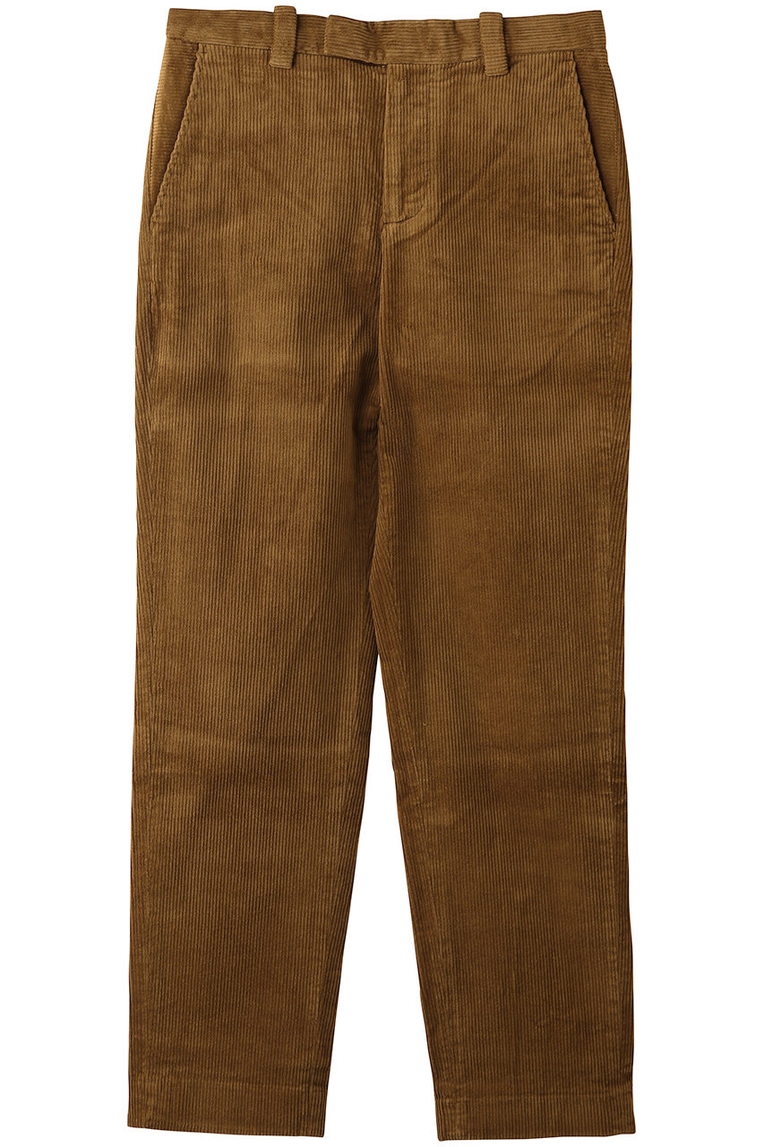 Brooks Brothers 【MEN】ストレッチコットン 8-Waleコーデュロイ プレーンフロントパンツ Regular (ブラウン, 31inch) ブルックス ブラザーズ ELLE SHOP