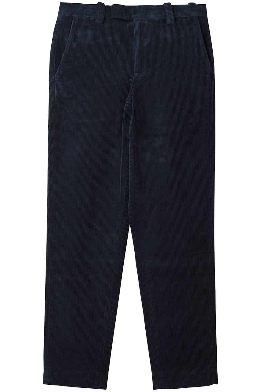 Brooks Brothers 【MEN】ストレッチコットン 8-Waleコーデュロイ プレーンフロントパンツ Regular (ダークネイビー, 32inch) ブルックス ブラザーズ ELLE SHOP
